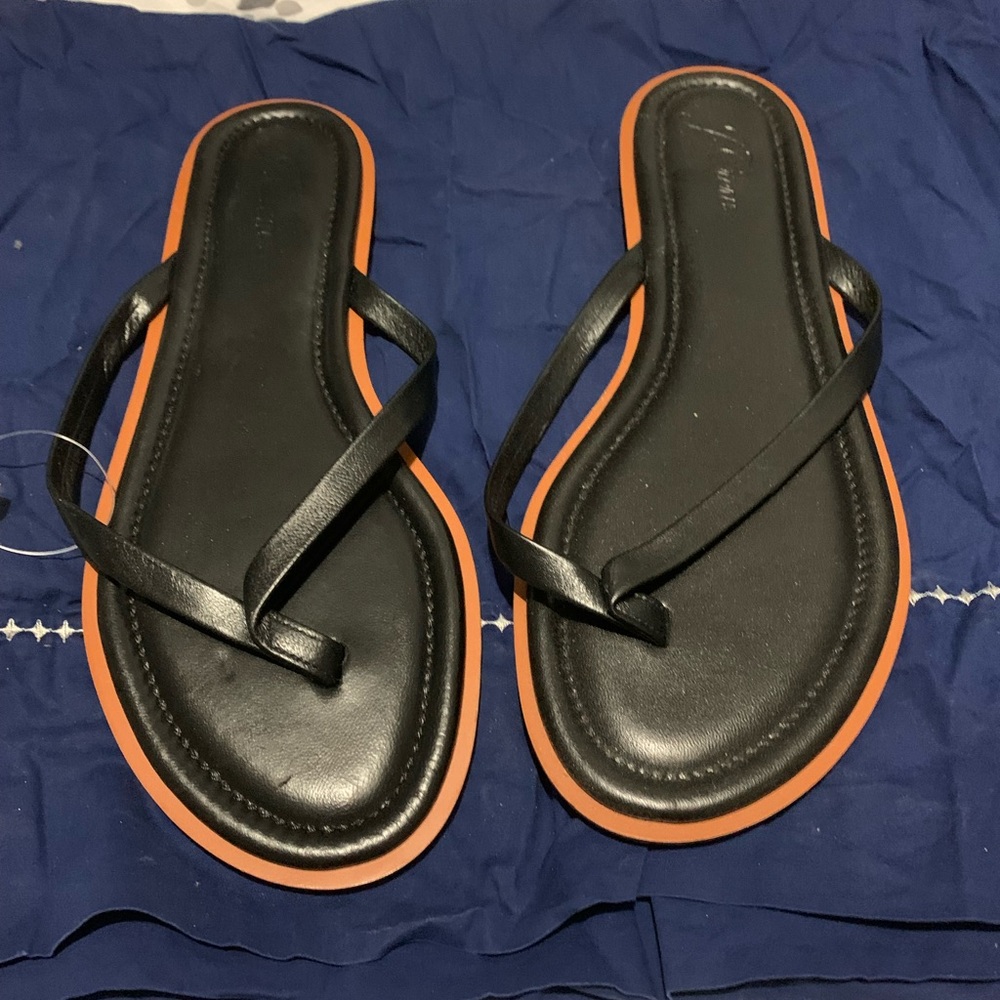 J crew thong sandals